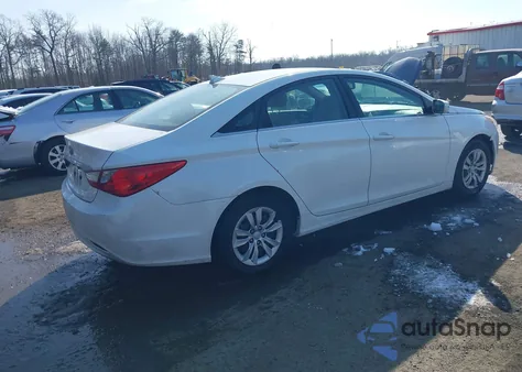 2013 Hyundai Sonata Gls z USA, uszkodzony, nr VIN 5NPEB4AC0DH538450